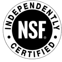 NSF Independently Certified seal