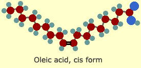oleic acid, cis form